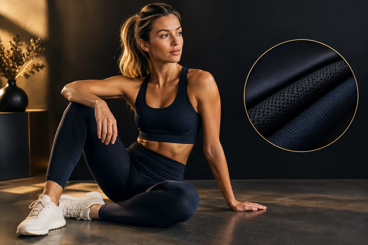 Which fabrics breathe best in workout clothes?
