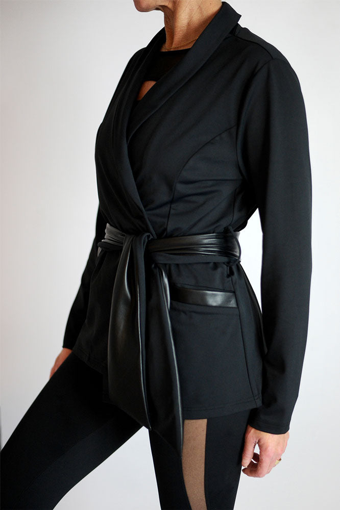 Faux leather