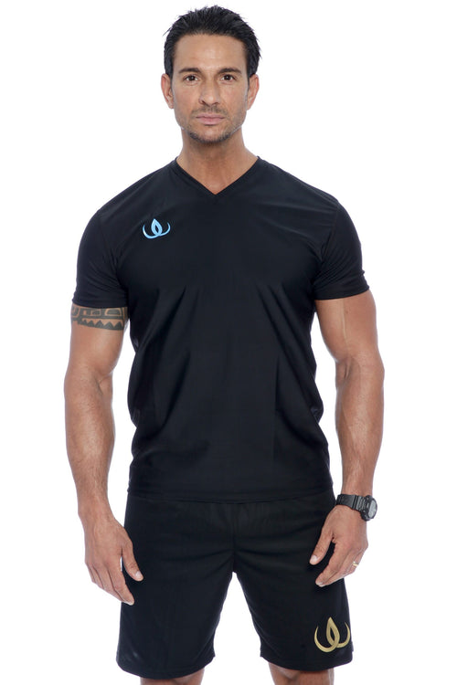 Black Tee Blue
