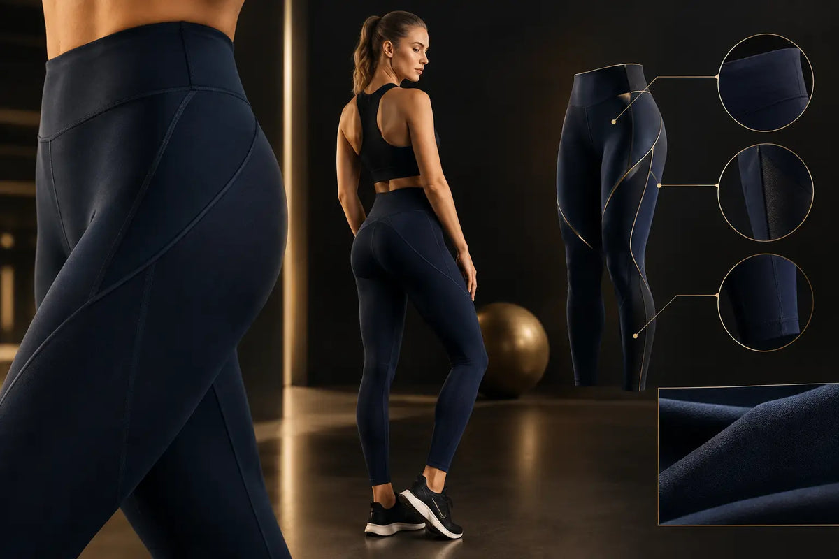 Guide to shaping panel construction in activewear