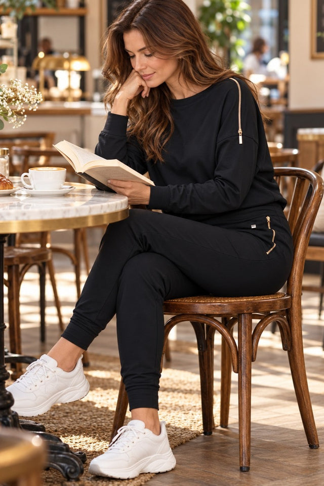 Casual Zip Sweater