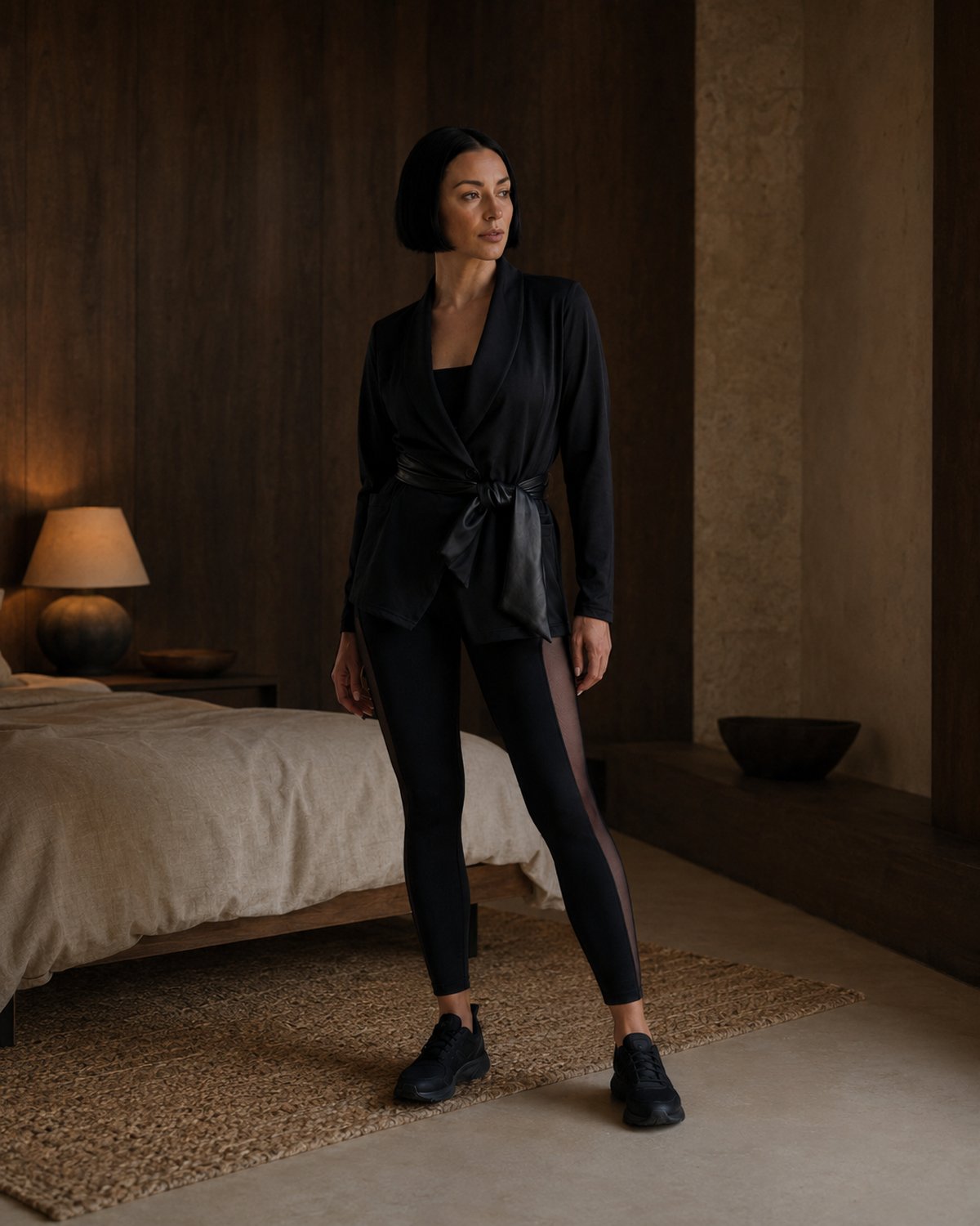 Edge Blazer · Edge Mesh Sculpting Tights