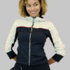 Black training jacket with hood