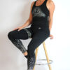Black training leggings