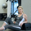 Sculpting tights and tank top