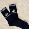 Black premium sport sock